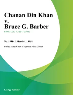 chanan din khan v. bruce g. barber book cover image