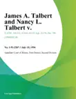 James A. Talbert and Nancy L. Talbert v. sinopsis y comentarios