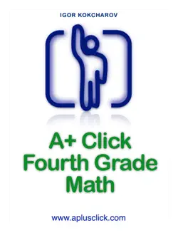 a+ click fourth grade math book cover image