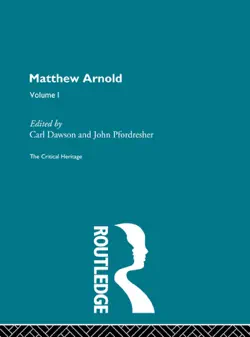 matthew arnold book cover image