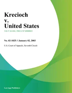 krecioch v. united states book cover image
