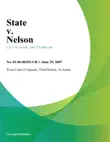 State v. Nelson synopsis, comments
