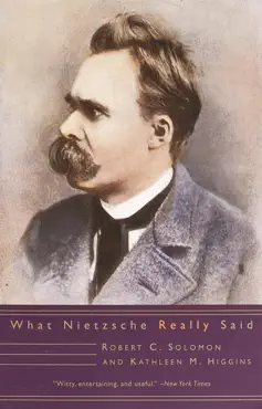 what nietzsche really said book cover image