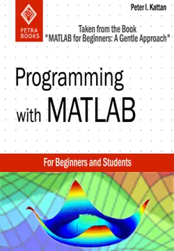 programming with matlab book cover image