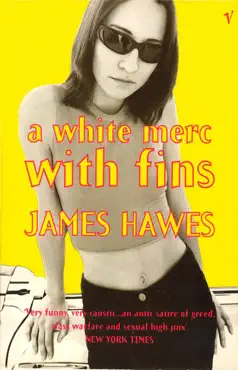 a white merc with fins imagen de la portada del libro