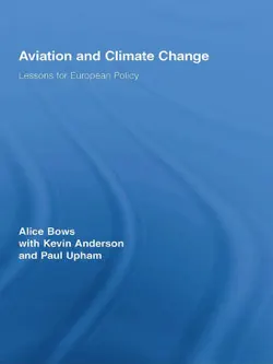 aviation and climate change book cover image