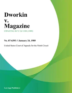 dworkin v. magazine book cover image