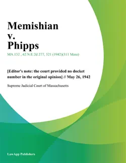 memishian v. phipps book cover image
