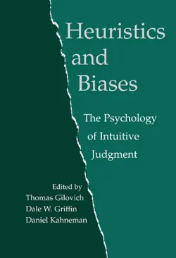 heuristics and biases imagen de la portada del libro
