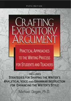 crafting expository argument book cover image