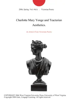 charlotte mary yonge and tractarian aesthetics. imagen de la portada del libro