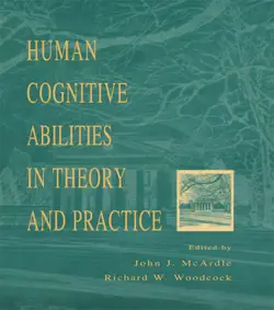 human cognitive abilities in theory and practice book cover image
