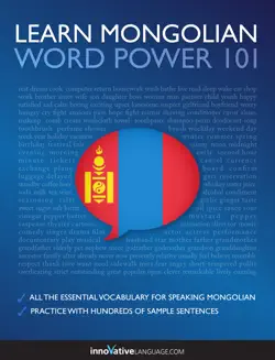 learn mongolian - word power 101 imagen de la portada del libro