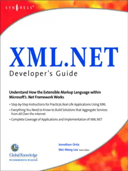 xml net developers guide book cover image