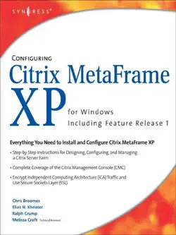 configuring citrix metaframe xp for windows (enhanced edition) book cover image