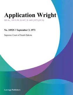 application wright book cover image