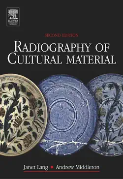 radiography of cultural material book cover image