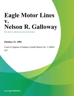 eagle motor lines v. nelson r. galloway book cover image