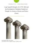 Luigi Taparelli D'azeglio, S.J. (1793-1862) and the Development of Scholastic Natural-Law Thought As a Science of Society and Politics (Essay) sinopsis y comentarios