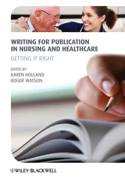writing for publication in nursing and healthcare book cover image