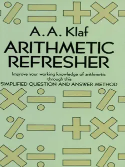 arithmetic refresher book cover image