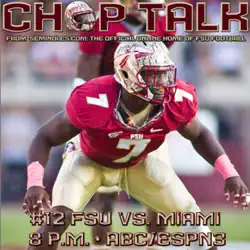 chop talk - fsu vs miami book cover image