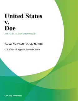 united states v. doe book cover image
