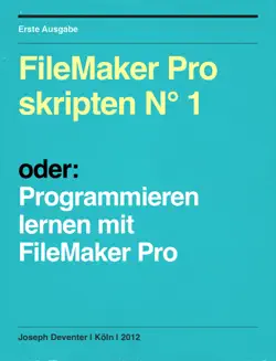 filemaker pro skripten n° 1 book cover image