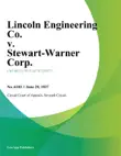 Lincoln Engineering Co. v. Stewart-Warner Corp. synopsis, comments