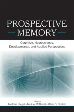 prospective memory book cover image