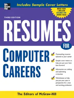 resumes for computer careers book cover image