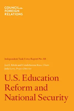 u.s. education reform and national security book cover image