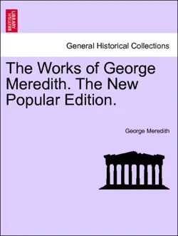 the works of george meredith. revised edition. book cover image