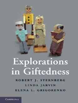 explorations in giftedness book cover image