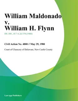 william maldonado v. william h. flynn book cover image