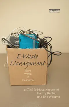 e-waste management book cover image