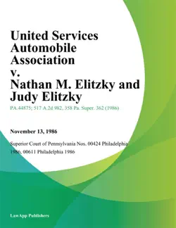 united services automobile association v. nathan m. elitzky and judy elitzky book cover image