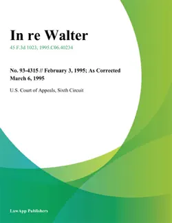 in re walter book cover image