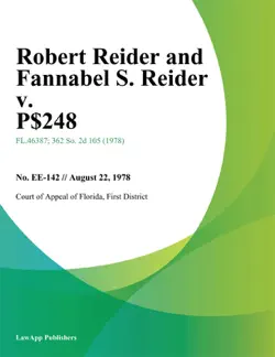 robert reider and fannabel s. reider v. p-48 book cover image