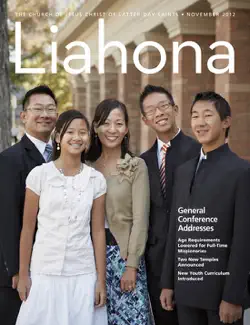liahona, november 2012 book cover image