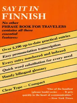 say it in finnish book cover image