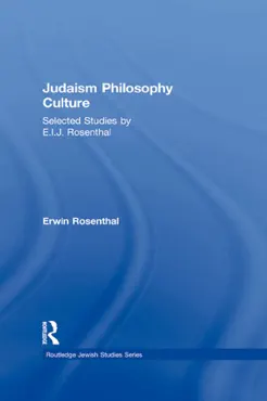 judaism, philosophy, culture book cover image