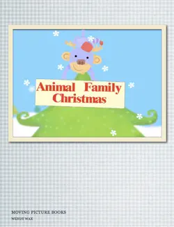 animal family christmas book cover image