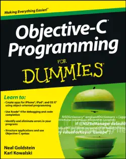 objective-c programming for dummies imagen de la portada del libro