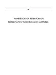 Handbook of Research On Mathematics Teaching and Learning synopsis, comments
