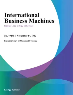 international business machines book cover image