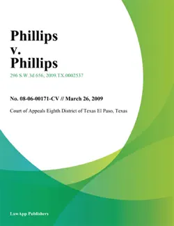 phillips v. phillips book cover image