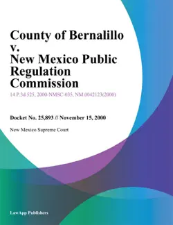 county of bernalillo v. new mexico public regulation commission book cover image