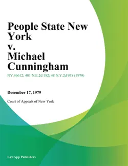 people state new york v. michael cunningham book cover image