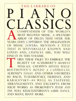 the library of piano classics book cover image
